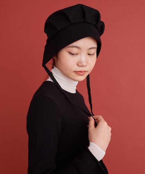 Malle（マル）の「Ｍalle ハット　NO.3（ハット・レディース・ブラック・FREE）」の3枚目の写真