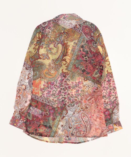 Guess（ゲス）の「Eco Clouis Sheer Printed Blouse（シャツ/ブラウス・レディース・その他・X-SMALL/MEDIUM/SMALL/LARGE）」の7枚目の写真