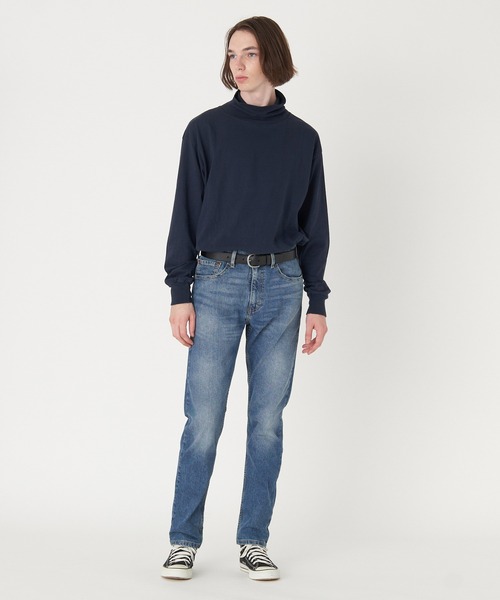 Levi's(リーバイス)の「Levi's/リーバイス PERFORMANCE WARM 502(TM) テーパー Z1243 MEDIUM INDIGO WORN IN(デニムパンツ・メンズ・インディゴブルー・W33 L32/W34 L32/W36 L32/W28 L32/W31 L32/W29 L32/W30 L32/W32 L32)」の5枚目の写真