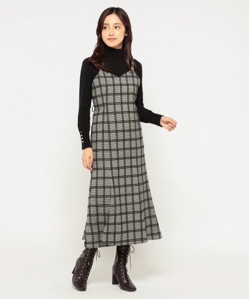 MISCH MASCH(ミッシュマッシュ)の「モールチェックワンピース(ワンピース・レディース・ブラック/ブルー系その他・MEDIUM)」の7枚目の写真