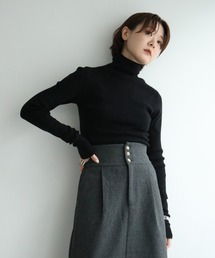 notch. | タートルネックロングスリーブニット(ニット/セーター)