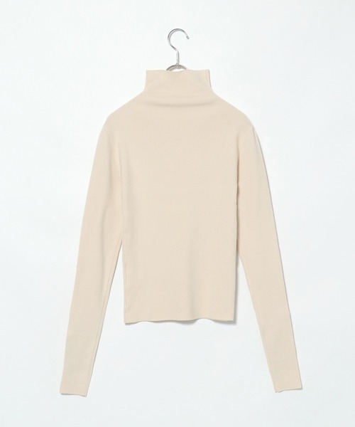 notch.（ノッチ）の「タートルネックロングスリーブニット（ニット/セーター・レディース・グリーン/ブラック/ブラウン/オフホワイト/パープル/オレンジ/ピンク・M）」の19枚目の写真