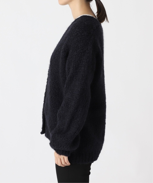 TRICOTS JEAN MARC(トリコットジーンマルク)の「《追加2》別注【TRICOTS JEANMARC】ボタン付きカーディガン(カーディガン/ボレロ・レディース・チャコールグレー/グレー/ブルー/オレンジ・FREE)」の17枚目の写真