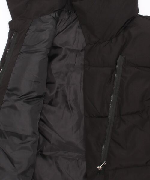 LOPASS（ロパス）の「エコダウンベスト（ダウンベスト・レディース・ライトブラウン/ブラック/アイボリー・M/L/XL/XX-LARGE）」の9枚目の写真