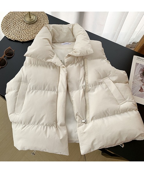 ダウンベスト（ホワイト系）一覧 - WEAR