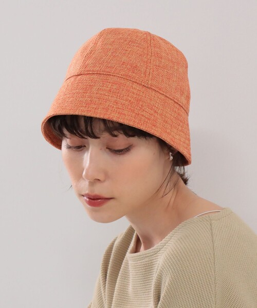 Ray BEAMS(レイビームス)の「Ray BEAMS / セーラー ハット(ハット・レディース・ブラウン/オレンジ・ONE SIZE)」の1枚目の写真