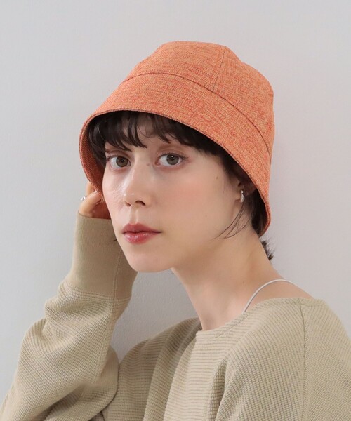 Ray BEAMS(レイビームス)の「Ray BEAMS / セーラー ハット(ハット・レディース・ブラウン/オレンジ・ONE SIZE)」の8枚目の写真