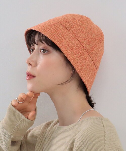 Ray BEAMS(レイビームス)の「Ray BEAMS / セーラー ハット(ハット・レディース・ブラウン/オレンジ・ONE SIZE)」の9枚目の写真
