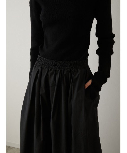 LA PEAU DE GEM（ラポドゥジェム）の「【LA PEAU DE GEM】4wayサッシュベルト付きボリュームスカート（スカート・レディース・ブラック・FREE）」の15枚目の写真