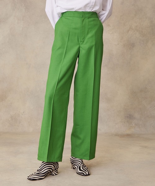 PUBLIC TOKYO（パブリックトウキョウ）の「パンツ（その他パンツ・レディース・ブラウン・2）」の10枚目の写真