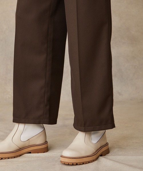 PUBLIC TOKYO（パブリックトウキョウ）の「パンツ（その他パンツ・レディース・ブラウン・2）」の5枚目の写真