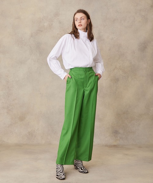 PUBLIC TOKYO（パブリックトウキョウ）の「パンツ（その他パンツ・レディース・ブラウン・2）」の12枚目の写真