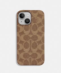 COACH（コーチ）の「IPHONE 14 ケース・シグネチャー キャンバス（スマホケース/カバー・レディース）」