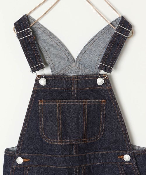 LOWRYS FARM（ローリーズファーム）の「ＣＯＮＥデニムオーバーオール　177896（サロペット/オーバーオール・キッズ・ワンウォッシュ・110cm/120cm/130cm/140cm/150cm）」の6枚目の写真