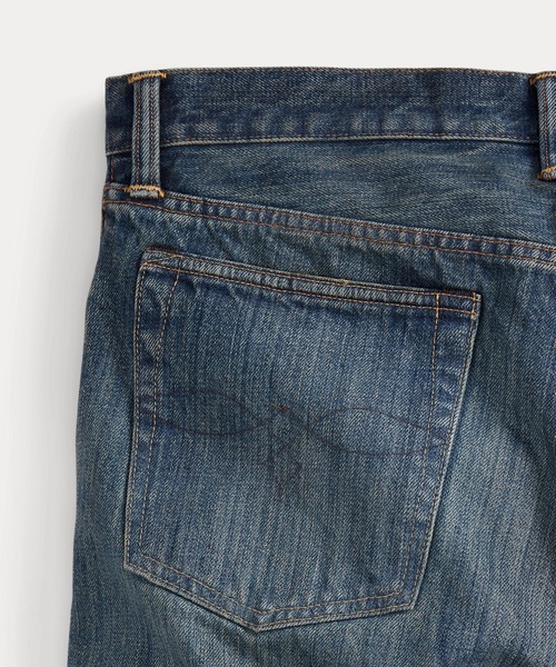 RRL（ダブル アール エル）の「スリム フィット Belgrade ジーンズ（デニムパンツ・メンズ・ブルー・40/32/31/32/38/32/32/30/31/30/32/32/30/32/28/30/30/30/36/32/33/32/34/32/29/30）」の7枚目の写真