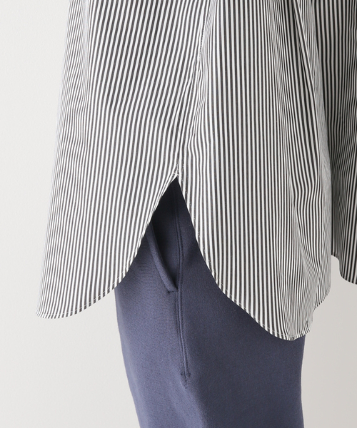 Spick & Span（スピックアンドスパン）の「スタンダードコットンシャツ（シャツ/ブラウス・レディース・ホワイト/サックスブルー/マルチ・FREE）」の21枚目の写真