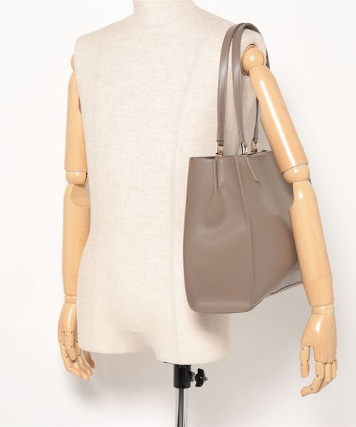 dazzlin（ダズリン）の「dazzlin/ダズリン　ダブルフェイスA4トート（トートバッグ・レディース・ベージュ系その他/ブラック/アイボリー・FREE）」の7枚目の写真