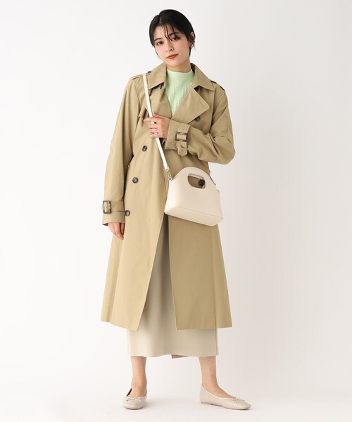 OPAQUE.CLIP（オペークドットクリップ）の「◆ホールハンドルミニバッグ【2WAY】（ショルダーバッグ・レディース・ブラック/オフホワイト/ピンク系・00）」の5枚目の写真