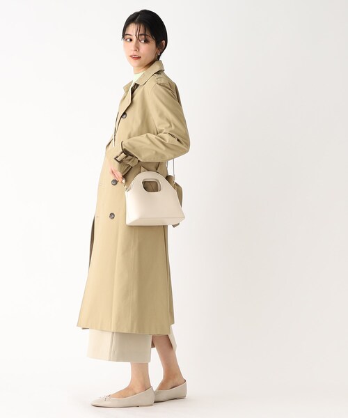 OPAQUE.CLIP（オペークドットクリップ）の「◆ホールハンドルミニバッグ【2WAY】（ショルダーバッグ・レディース・ブラック/オフホワイト/ピンク系・00）」の6枚目の写真