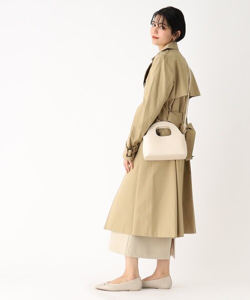 OPAQUE.CLIP（オペークドットクリップ）の「◆ホールハンドルミニバッグ【2WAY】（ショルダーバッグ・レディース・ブラック/オフホワイト/ピンク系・00）」の7枚目の写真