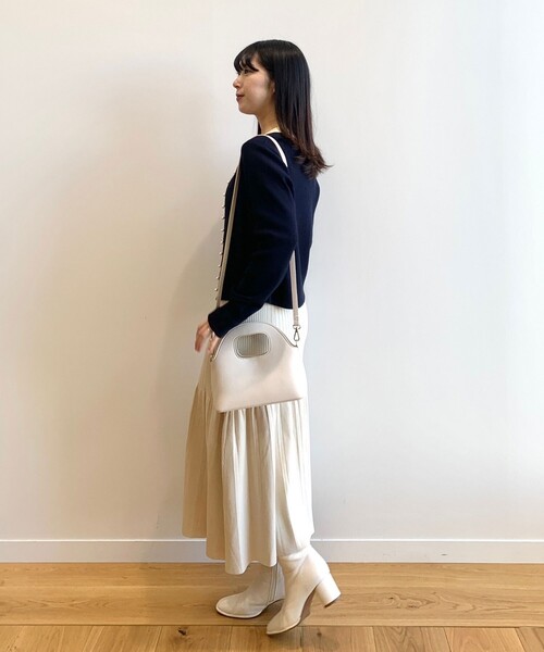 OPAQUE.CLIP（オペークドットクリップ）の「◆ホールハンドルミニバッグ【2WAY】（ショルダーバッグ・レディース・ブラック/オフホワイト/ピンク系・00）」の11枚目の写真