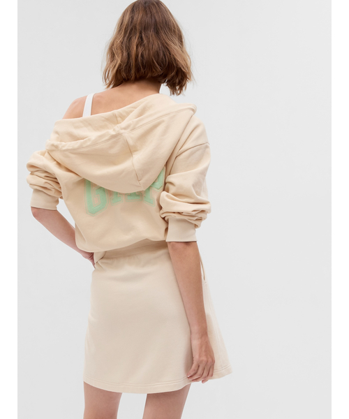 GAP(ギャップ)の「ヴィンテージ ソフト GAPロゴ ミニスカート(スカート・レディース・グリーン/ホワイト系その他/ピンク・L/XXS/M/S/XS)」の6枚目の写真