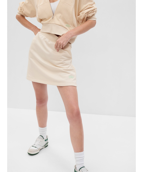 GAP(ギャップ)の「ヴィンテージ ソフト GAPロゴ ミニスカート(スカート・レディース・グリーン/ホワイト系その他/ピンク・L/XXS/M/S/XS)」の8枚目の写真