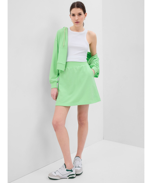 GAP(ギャップ)の「ヴィンテージ ソフト GAPロゴ ミニスカート(スカート・レディース・グリーン/ホワイト系その他/ピンク・L/XXS/M/S/XS)」の4枚目の写真