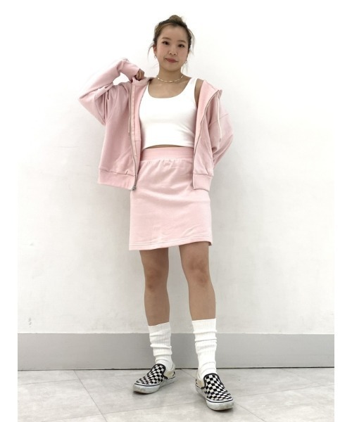 GAP(ギャップ)の「ヴィンテージ ソフト GAPロゴ ミニスカート(スカート・レディース・グリーン/ホワイト系その他/ピンク・L/XXS/M/S/XS)」の14枚目の写真