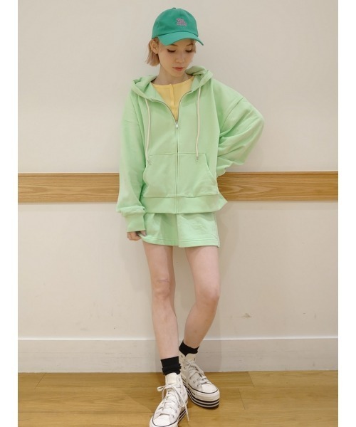 GAP(ギャップ)の「ヴィンテージ ソフト GAPロゴ ミニスカート(スカート・レディース・グリーン/ホワイト系その他/ピンク・L/XXS/M/S/XS)」の21枚目の写真