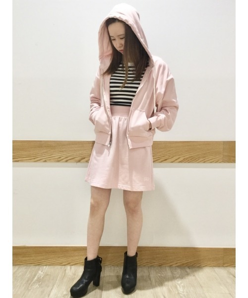 GAP(ギャップ)の「ヴィンテージ ソフト GAPロゴ ミニスカート(スカート・レディース・グリーン/ホワイト系その他/ピンク・L/XXS/M/S/XS)」の17枚目の写真