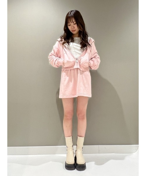 GAP(ギャップ)の「ヴィンテージ ソフト GAPロゴ ミニスカート(スカート・レディース・グリーン/ホワイト系その他/ピンク・L/XXS/M/S/XS)」の20枚目の写真