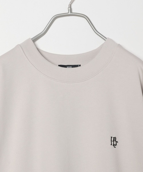 HARE（ハレ）の「【WEB限定】HAREロゴビッグドルマンスウェット(HARE)（スウェット・メンズ・ライトグレー/ブラック/オレンジ/ブルー/ブルー系その他/チャコールグレー/オレンジ系その他/パープル/ブルー系その他2/レッド/ダークブルー・SMALL/MEDIUM/X-SMALL）」の13枚目の写真