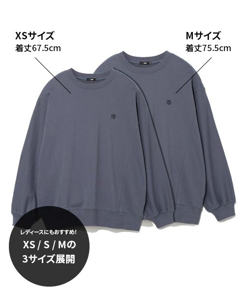 WEB限定】HAREロゴビッグドルマンスウェット(HARE)(スウェット WEB限定】HAREロゴビッグドルマンスウェット(HARE)(スウェット