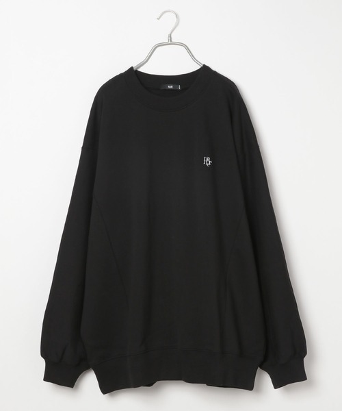 HARE（ハレ）の「【WEB限定】HAREロゴビッグドルマンスウェット(HARE)（スウェット・メンズ・ライトグレー/ブラック/オレンジ/ブルー/ブルー系その他/チャコールグレー/オレンジ系その他/パープル/ブルー系その他2/レッド/ダークブルー・SMALL/MEDIUM/X-SMALL）」の21枚目の写真