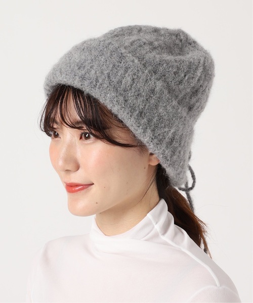 キッドモヘヤMIX ニットキャップ　EDIT.FORLULU EDIT.FOR LULU キッドモヘヤMIX ニットキャップ