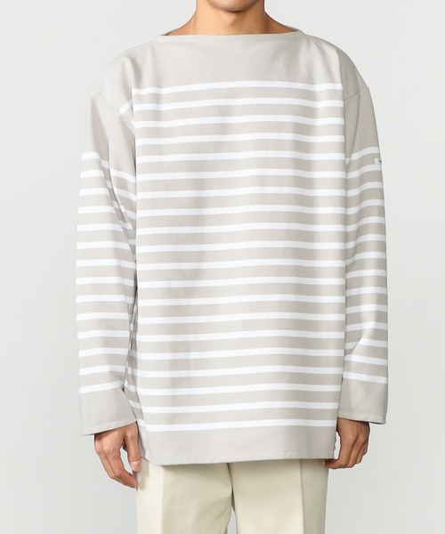 ORCIVAL(オーシバル)の「ORCIVAL | オーバーサイズ ラッセルフレンチセーラーTシャツ MEN(Tシャツ/カットソー・メンズ・ブルー系その他/グレー系その他/ブルー系その他5・7/8)」の5枚目の写真
