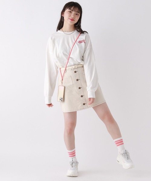 repipi armario(レピピ アルマリオ)の「BACKロゴBIGロンT(Tシャツ/カットソー・キッズ・ホワイト系その他/サックスブルー/ホワイト系その他2・SMALL/MEDIUM/LARGE)」の8枚目の写真