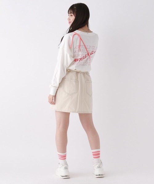 repipi armario(レピピ アルマリオ)の「BACKロゴBIGロンT(Tシャツ/カットソー・キッズ・ホワイト系その他/サックスブルー/ホワイト系その他2・SMALL/MEDIUM/LARGE)」の9枚目の写真