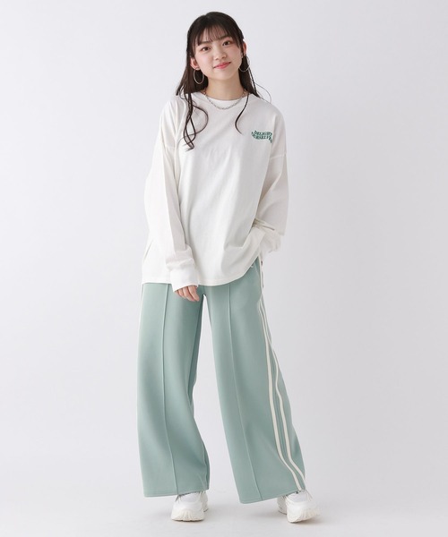 repipi armario(レピピ アルマリオ)の「BACKロゴBIGロンT(Tシャツ/カットソー・キッズ・ホワイト系その他/サックスブルー/ホワイト系その他2・SMALL/MEDIUM/LARGE)」の14枚目の写真