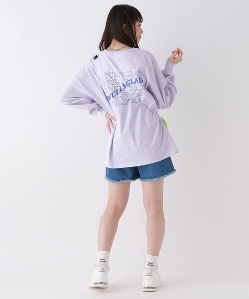 repipi armario(レピピ アルマリオ)の「BACKロゴBIGロンT(Tシャツ/カットソー・キッズ・ホワイト系その他/サックスブルー/ホワイト系その他2・SMALL/MEDIUM/LARGE)」の19枚目の写真