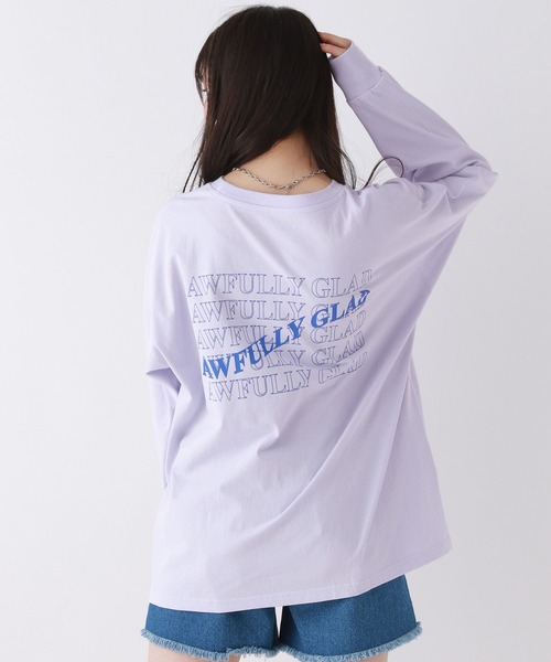 repipi armario(レピピ アルマリオ)の「BACKロゴBIGロンT(Tシャツ/カットソー・キッズ・ホワイト系その他/サックスブルー/ホワイト系その他2・SMALL/MEDIUM/LARGE)」の21枚目の写真