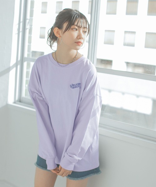 repipi armario(レピピ アルマリオ)の「BACKロゴBIGロンT(Tシャツ/カットソー・キッズ・ホワイト系その他/サックスブルー/ホワイト系その他2・SMALL/MEDIUM/LARGE)」の6枚目の写真