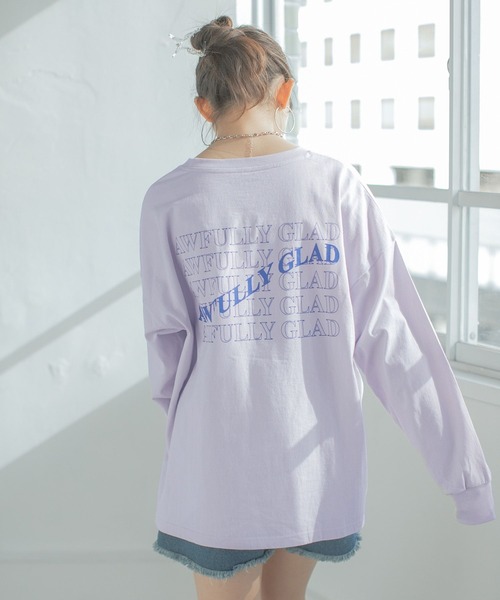repipi armario(レピピ アルマリオ)の「BACKロゴBIGロンT(Tシャツ/カットソー・キッズ・ホワイト系その他/サックスブルー/ホワイト系その他2・SMALL/MEDIUM/LARGE)」の5枚目の写真