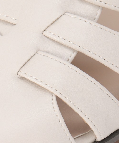 ikka(イッカ)の「ラウンドトゥグルカサンダル(サンダル・レディース・ブラック/オフホワイト・M/L)」の10枚目の写真