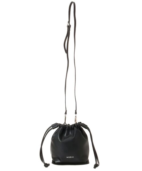 MURUA（ムルーア）の「シャーリングボトムバッグ（ハンドバッグ・レディース・シルバー/ブラック・FREE）」の17枚目の写真