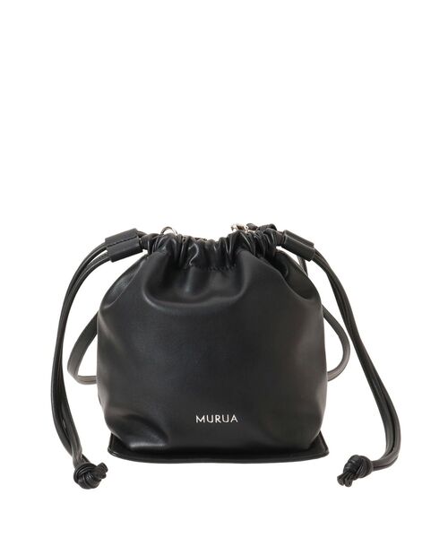 MURUA（ムルーア）の「シャーリングボトムバッグ（ハンドバッグ・レディース・シルバー/ブラック・FREE）」の19枚目の写真