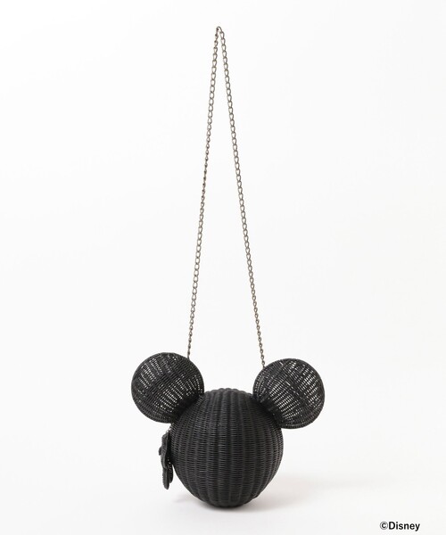 BEAMS BOY（ビームスボーイ）の「BEAMS BOY 25th別注 / Disney Rattan Bascket（かごバッグ・レディース・ナチュラル/ブラック・FREE）」の17枚目の写真