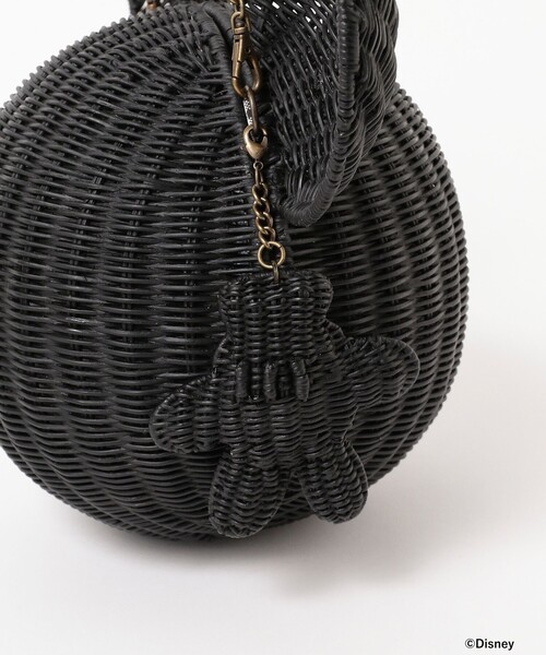 BEAMS BOY（ビームスボーイ）の「BEAMS BOY 25th別注 / Disney Rattan Bascket（かごバッグ・レディース・ナチュラル/ブラック・FREE）」の19枚目の写真