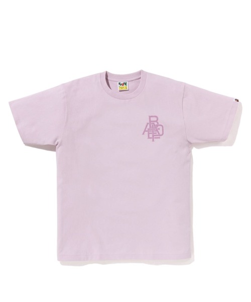 紫 Ape tシャツ BAPE 紫系迷彩 半袖ワークシャツ Lサイズ エイプ